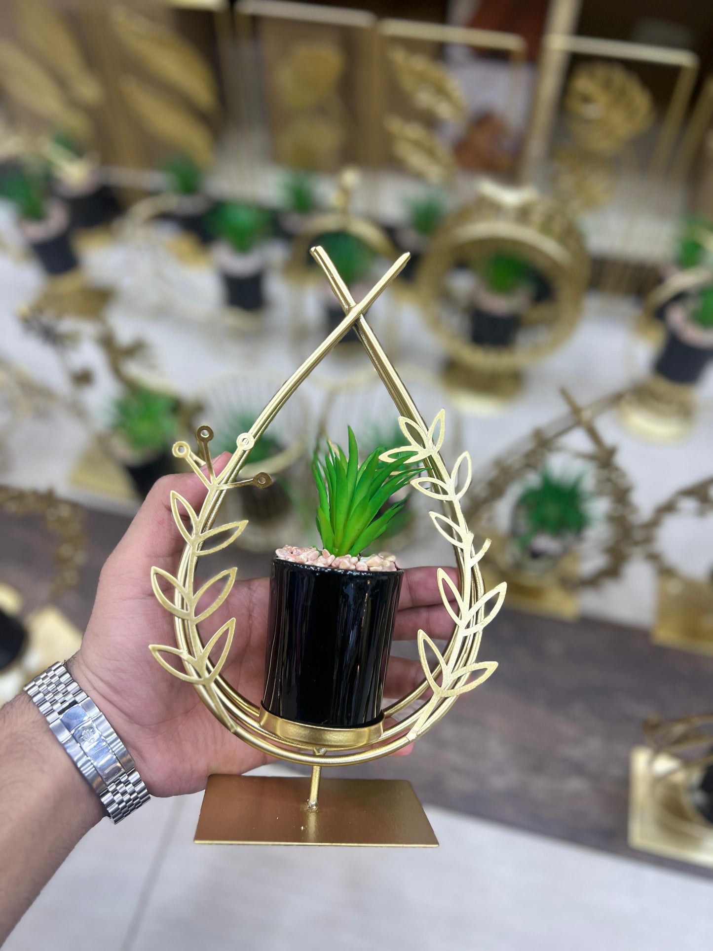 Metal Decoration Pot