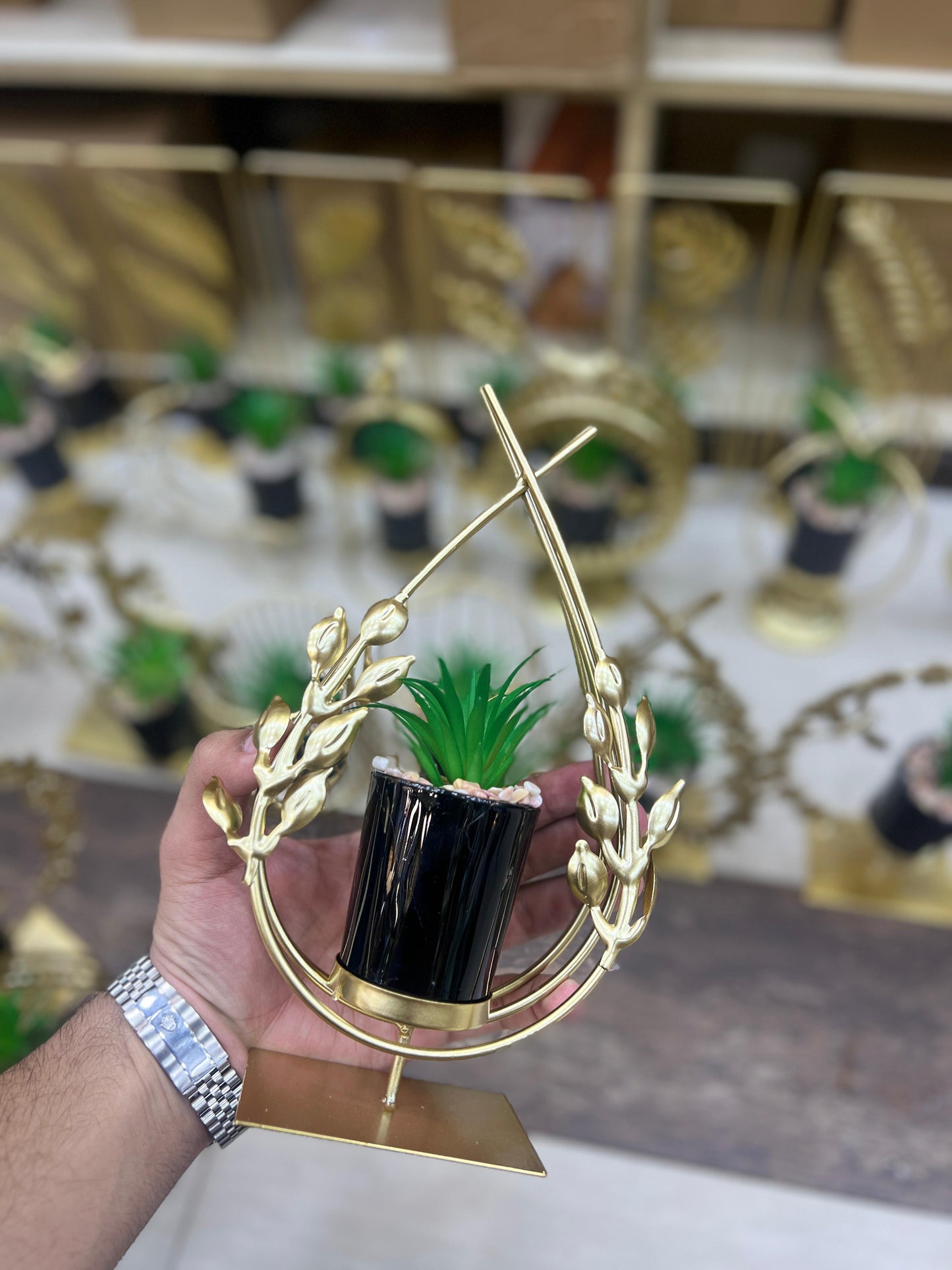 Metal Decoration Pot