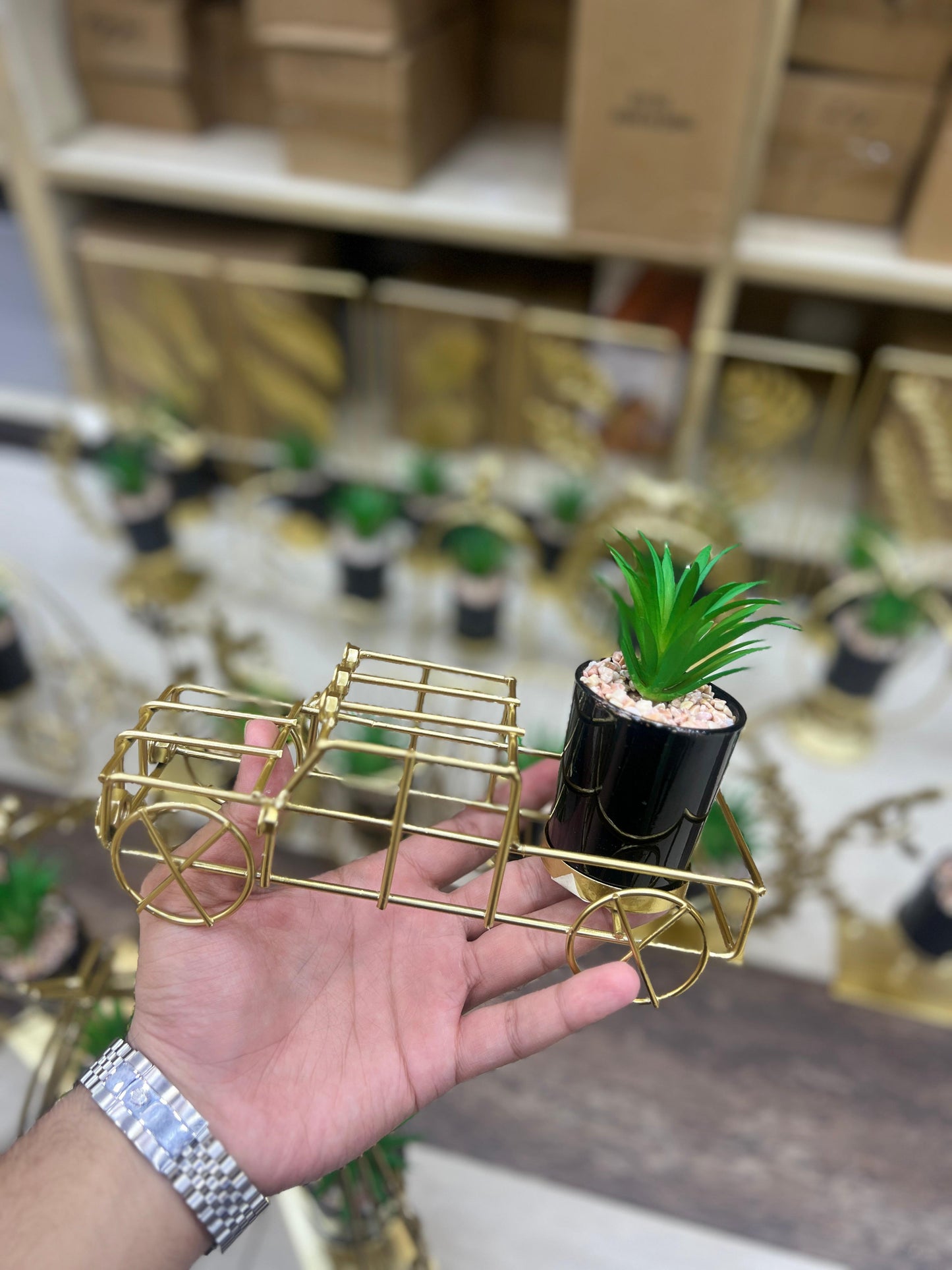 Metal Decoration Pot