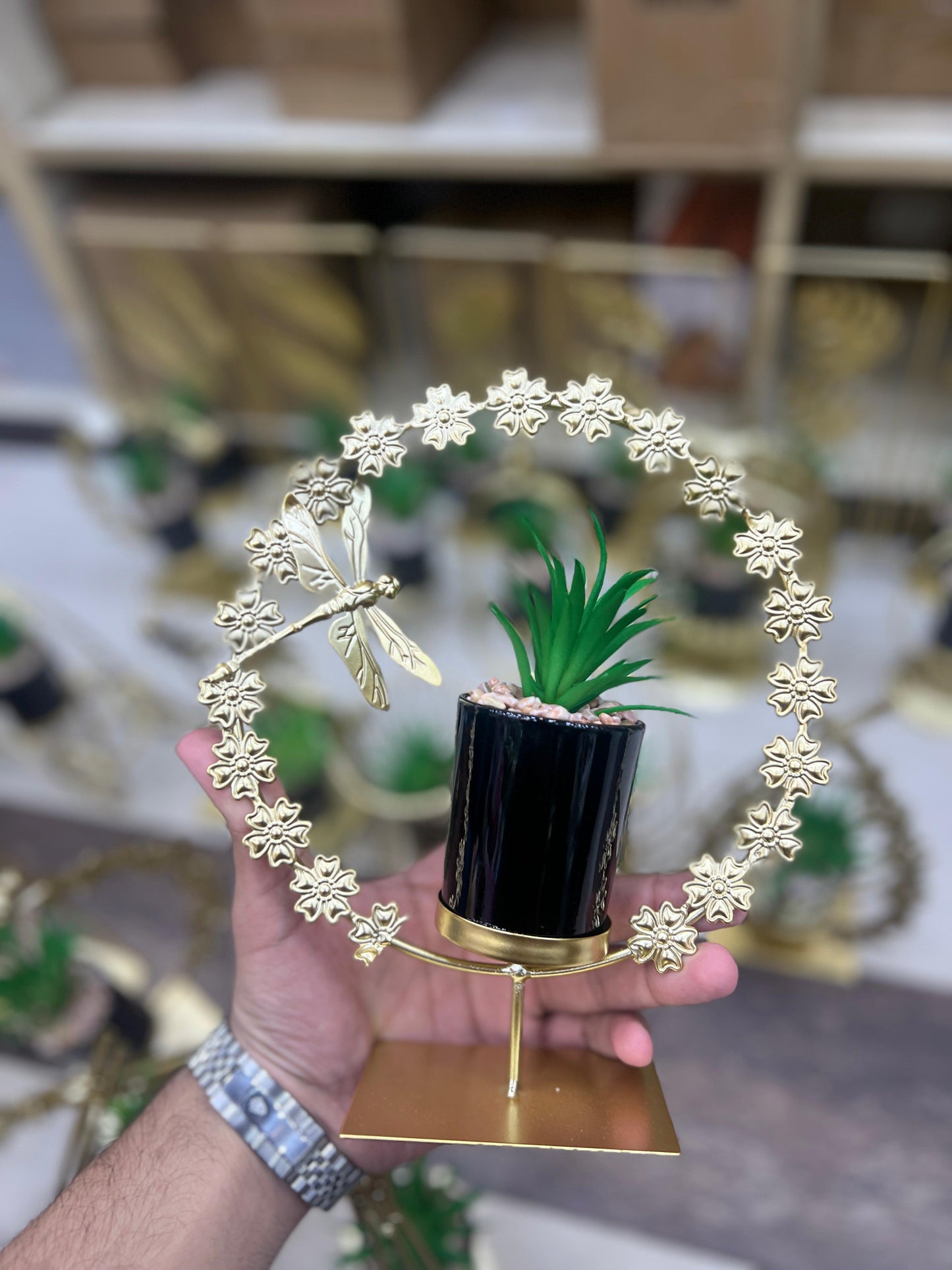 Metal Decoration Pot