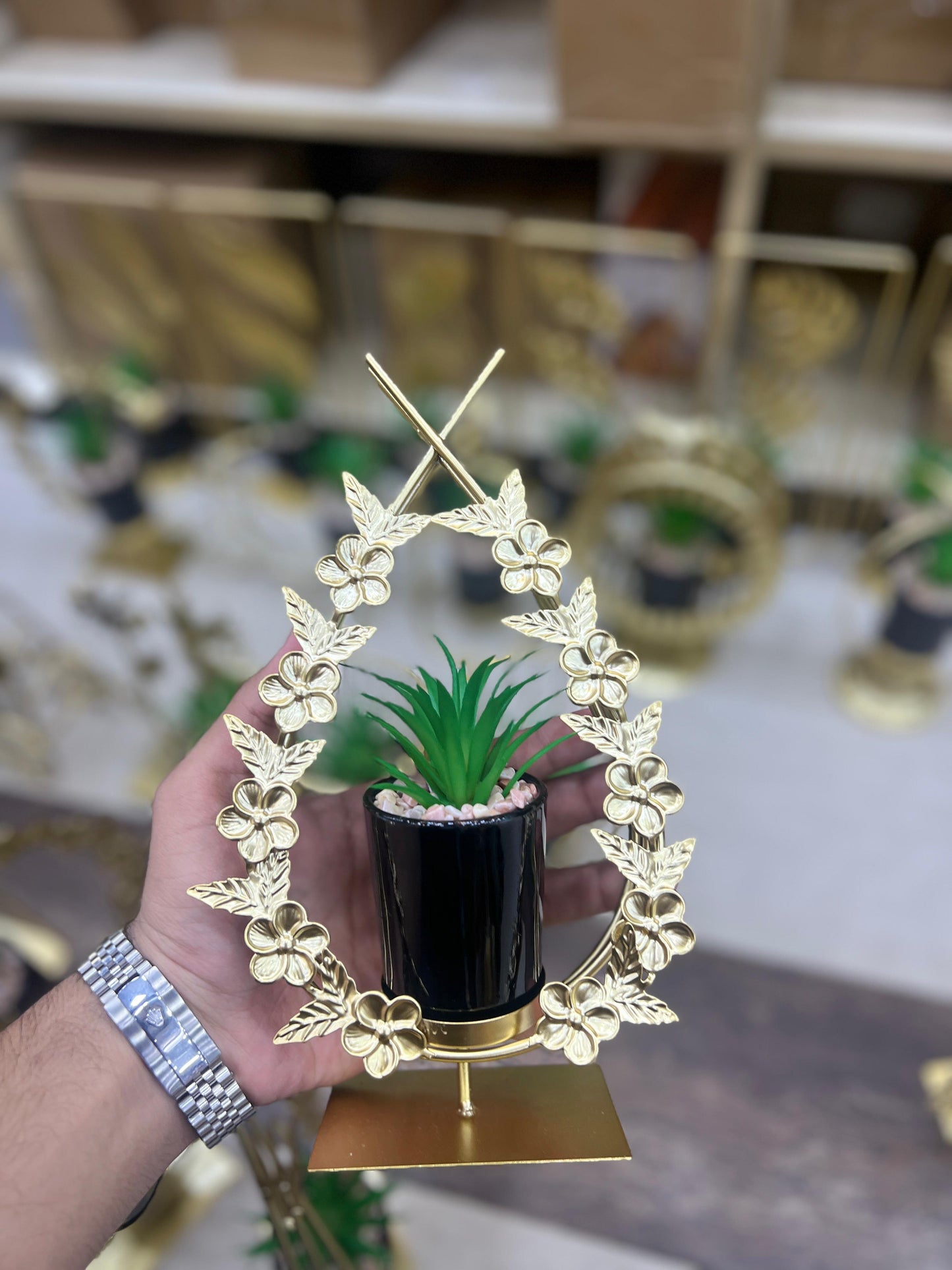 Metal Decoration Pot