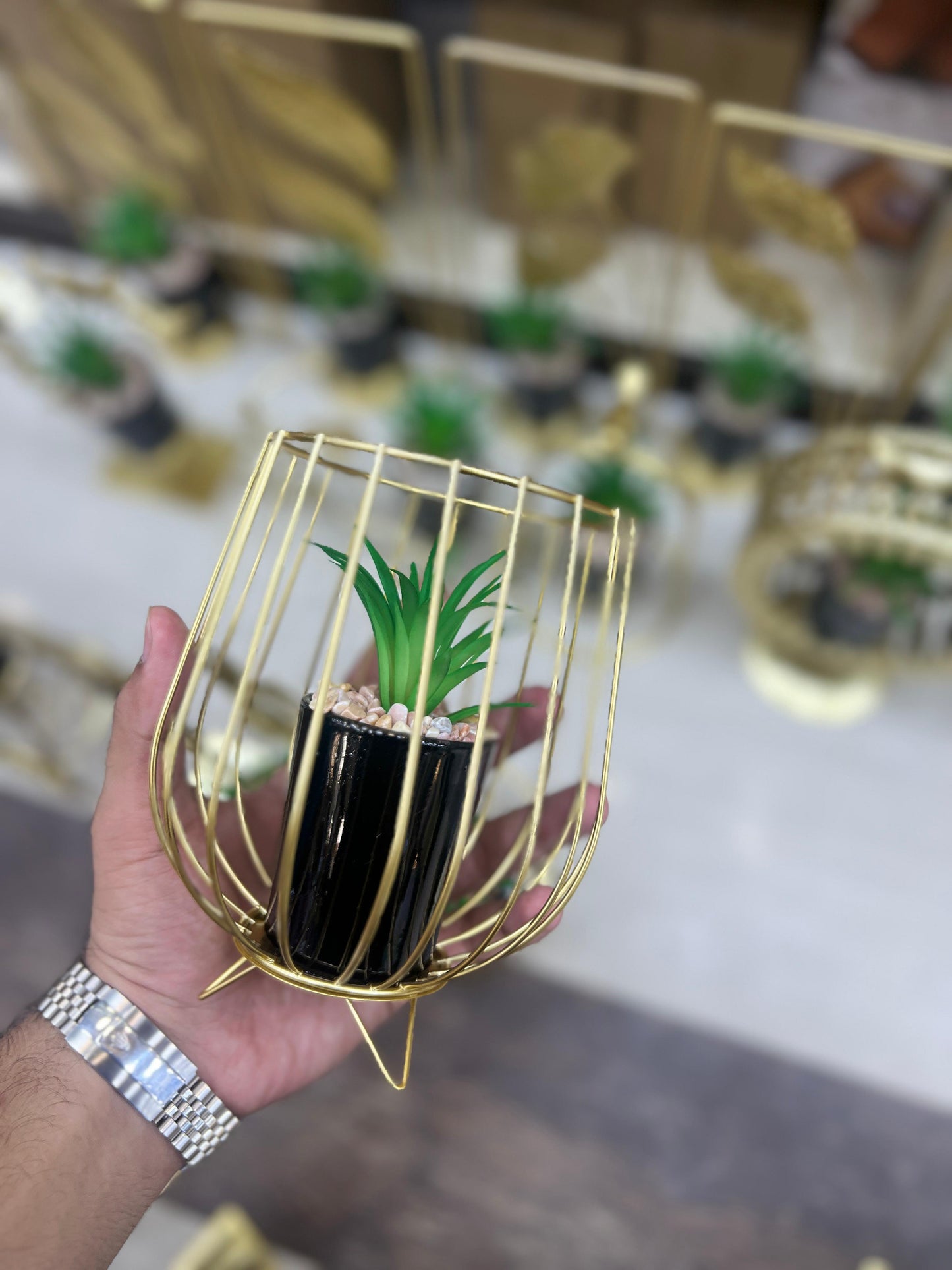 Metal Decoration Pot