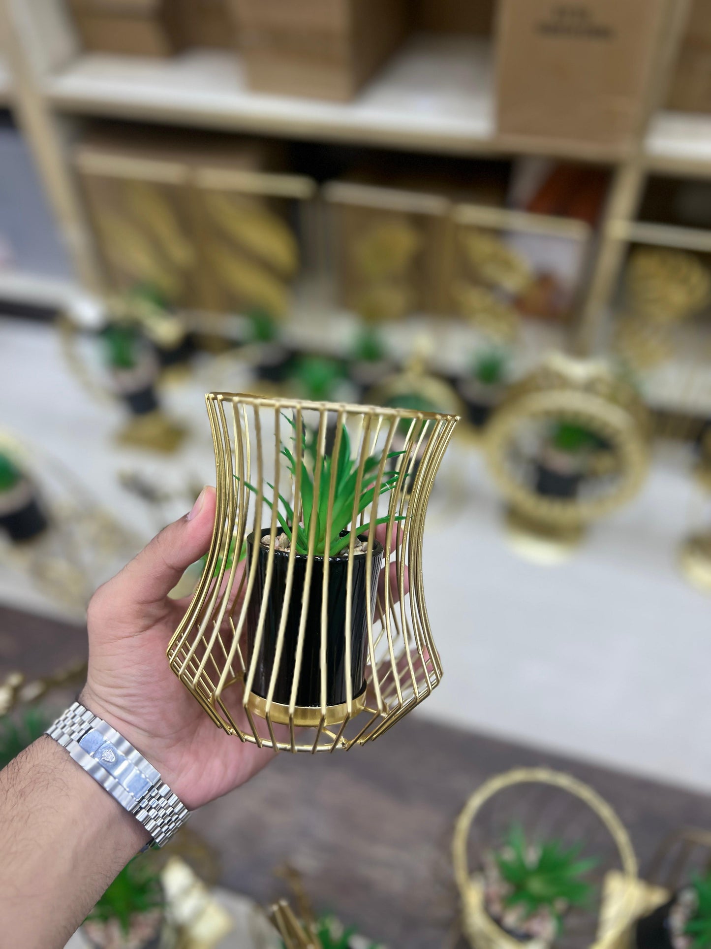 Metal Decoration Pot