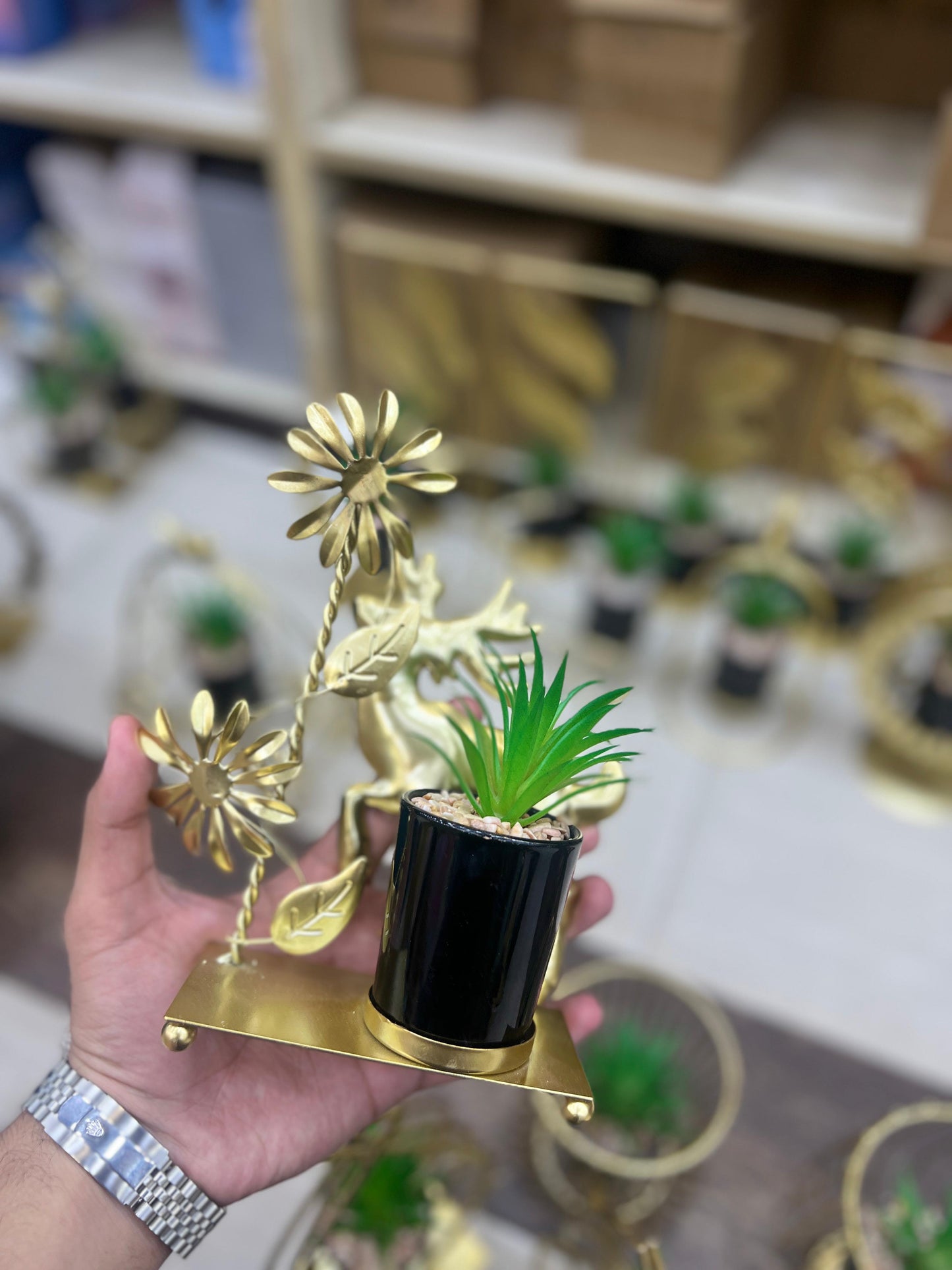 Metal Decoration Pot