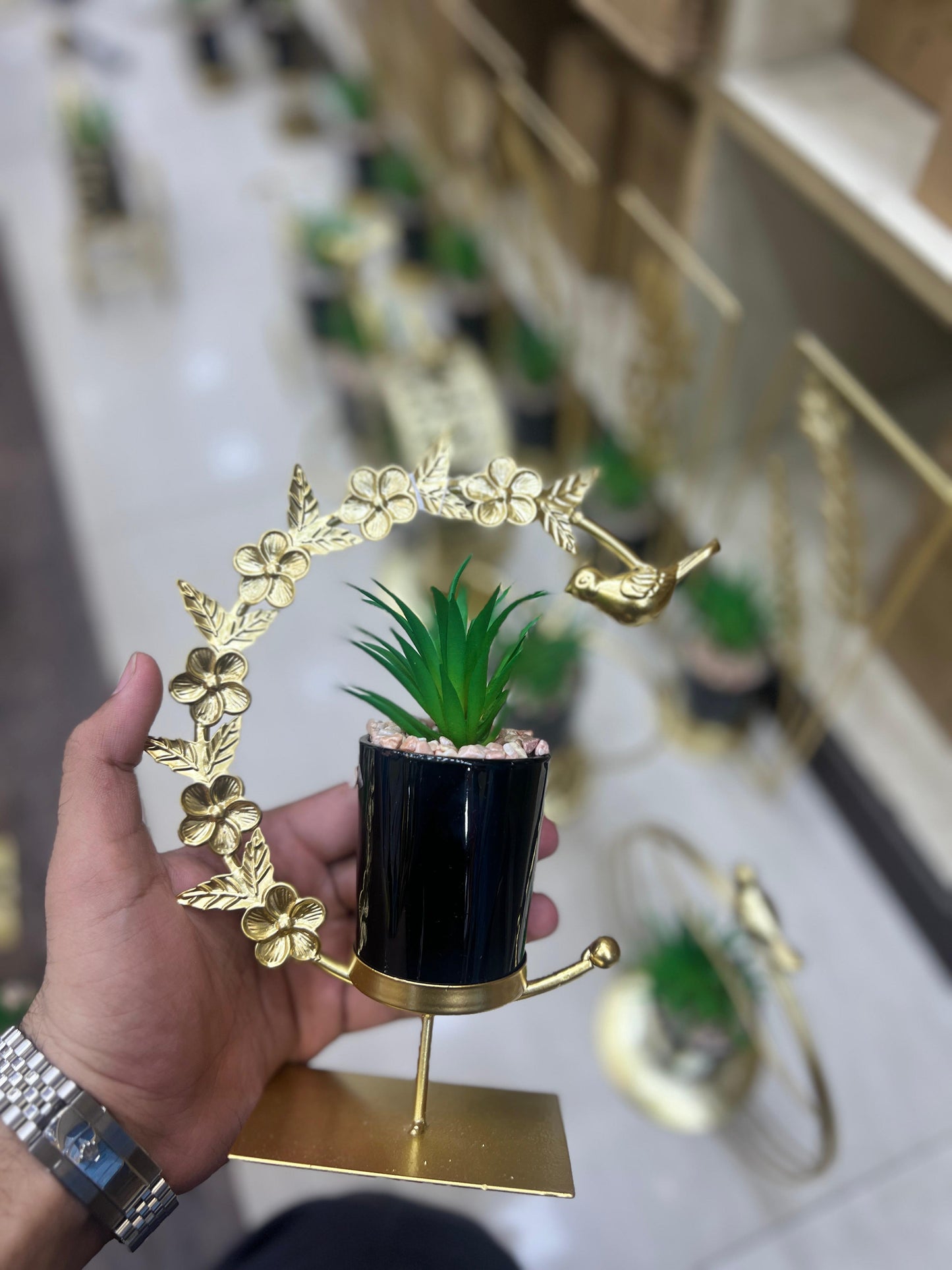 Metal Decoration Pot