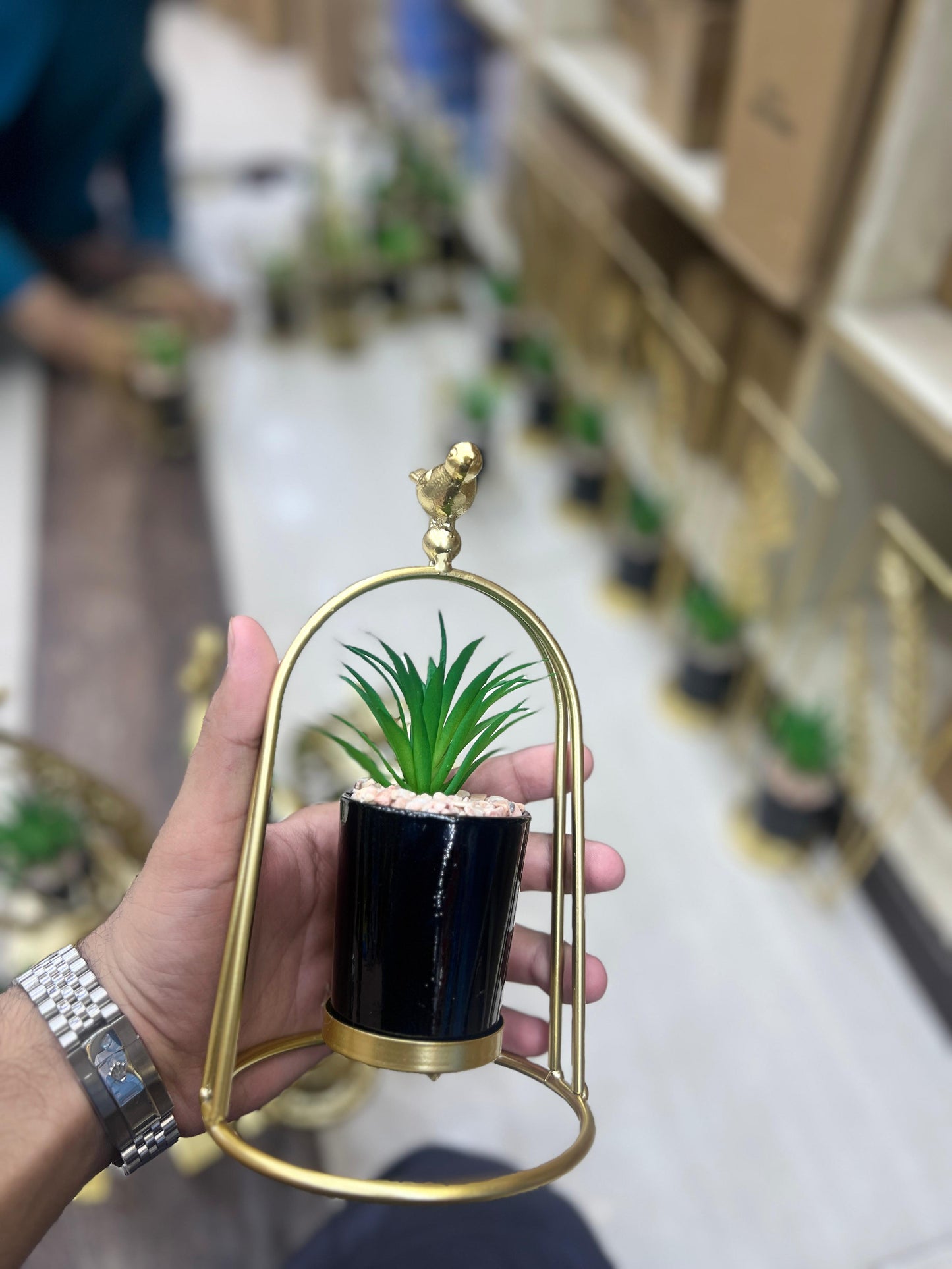 Metal Decoration Pot