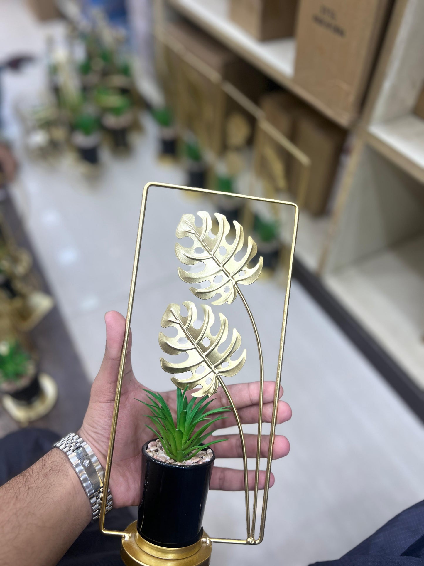 Metal Decoration Pot
