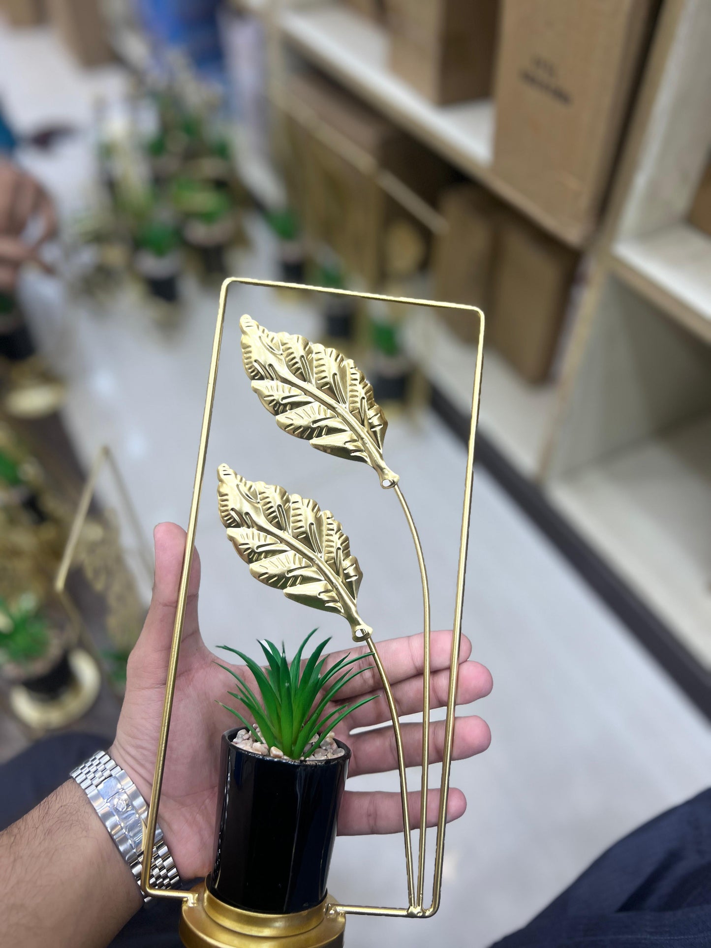 Metal Decoration Pot