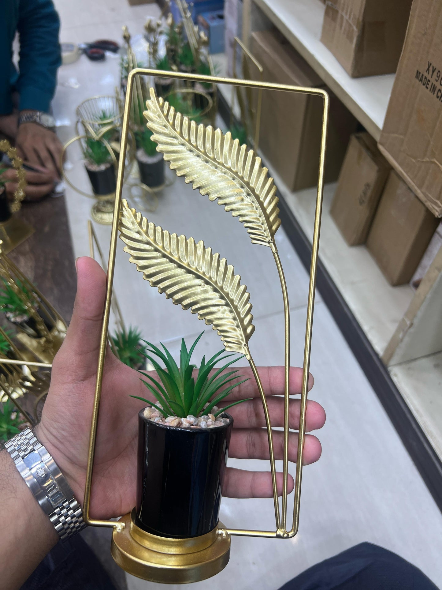 Metal Decoration Pot