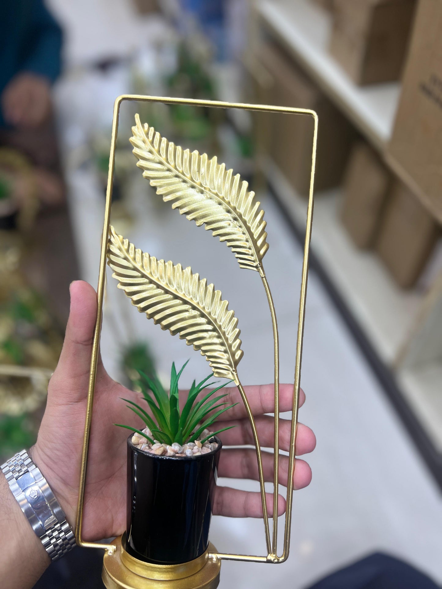 Metal Decoration Pot