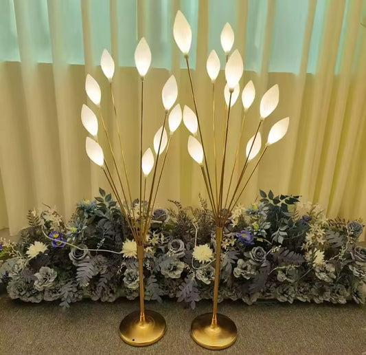 White Flower Floor Lamp