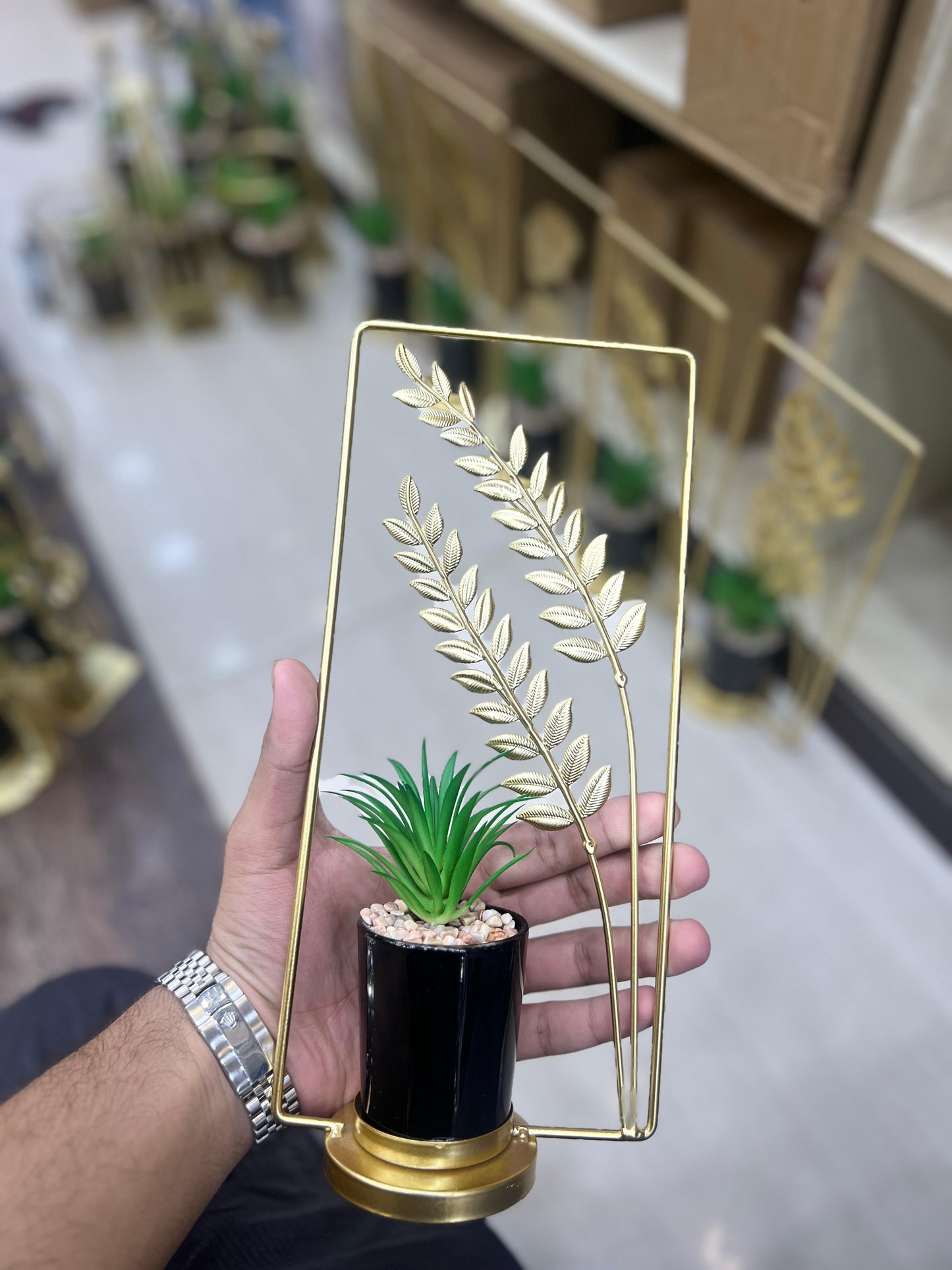 Metal Decoration Pot